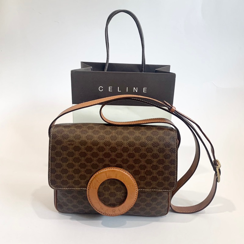 Celine Vintage Macadam Bag  ‼️แท้วินเทจ