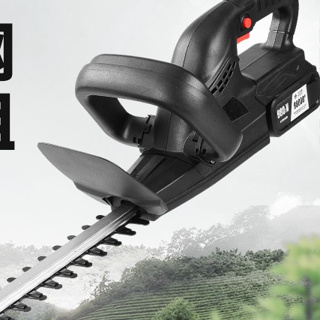 ☾◇❒เครื่องตัดหญ้าไฟฟ้าแบบชาร์จไฟได้ สวน รั้ว Pruner Brushless Tea Tea Tree Shearing Tea Machine ดอกไม้และ Hedges Trimmin