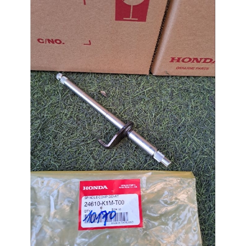 แกนเกียร์เวฟ125iLEDปี2023แท้เบิกศูนย์Honda24610-K1M-T00