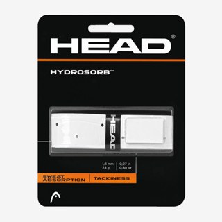 Head เทปพันด้าม/กริ๊ปพันด้ามไม้เทนนิส Hydrosorb Replacement Grip Tape Racket Tennis | White/Black ( 285014 )