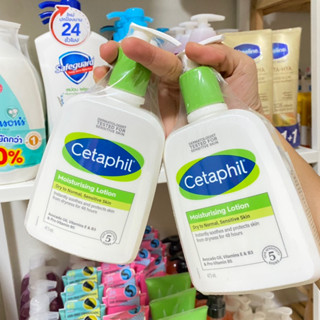 เซตาฟิล Cetaphil Moisturising Lotion โลชั่นบำรุงผิว เนื้อสัมผัสบางเบา เหมาะกับทุกสภาพผิว 473 ml.