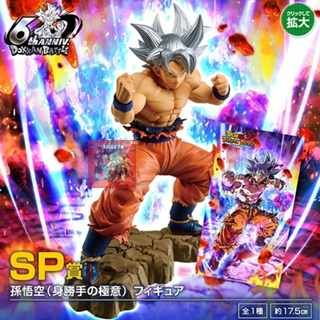 🇯🇵มือ1 แมวทอง😾 ล็อตญี่ปุ่น ของแท้💯DRAGON BALL Z DOKKAN BATTLE 6th Anniversary Ichiban Kuji – Son Goku Ultra Instinct