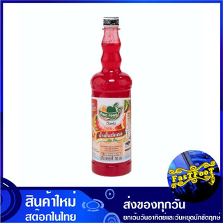 น้ำผลไม้เข้มข้น น้ำพั้นช์แดง 755 มล. Dingfong DING FONG ติ่งฟง Concentrated Red Punch Squash Juice น้ำผลไม้ รสพั้นช์แดง