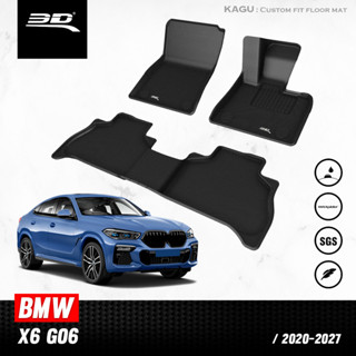 พรมปูพื้นรถยนต์ 3D BMW X6 (G06) ปี 2020 ถึงปีปัจจุบัน