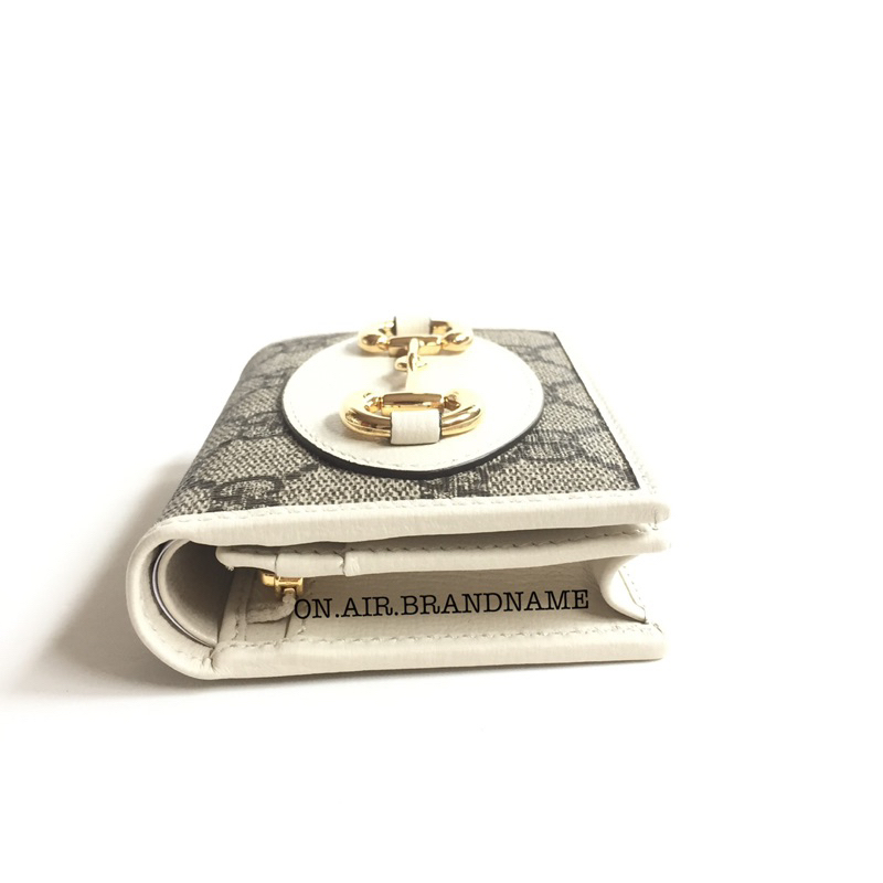 New gucci horsebit card case wallet สีขาว น่ารักมาก #2