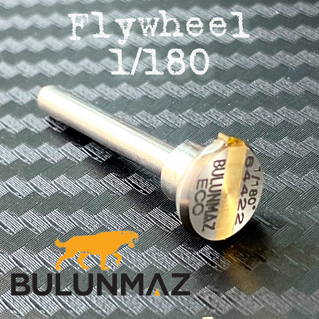 ใบมีดตัดลายแบบด้าม หัวตัดลายไมโครมอเตอร์ แกน 3 มิล ขนาดเพชร 1/180° Flywheel, 3 mm shank. 1 diamond 180 degree