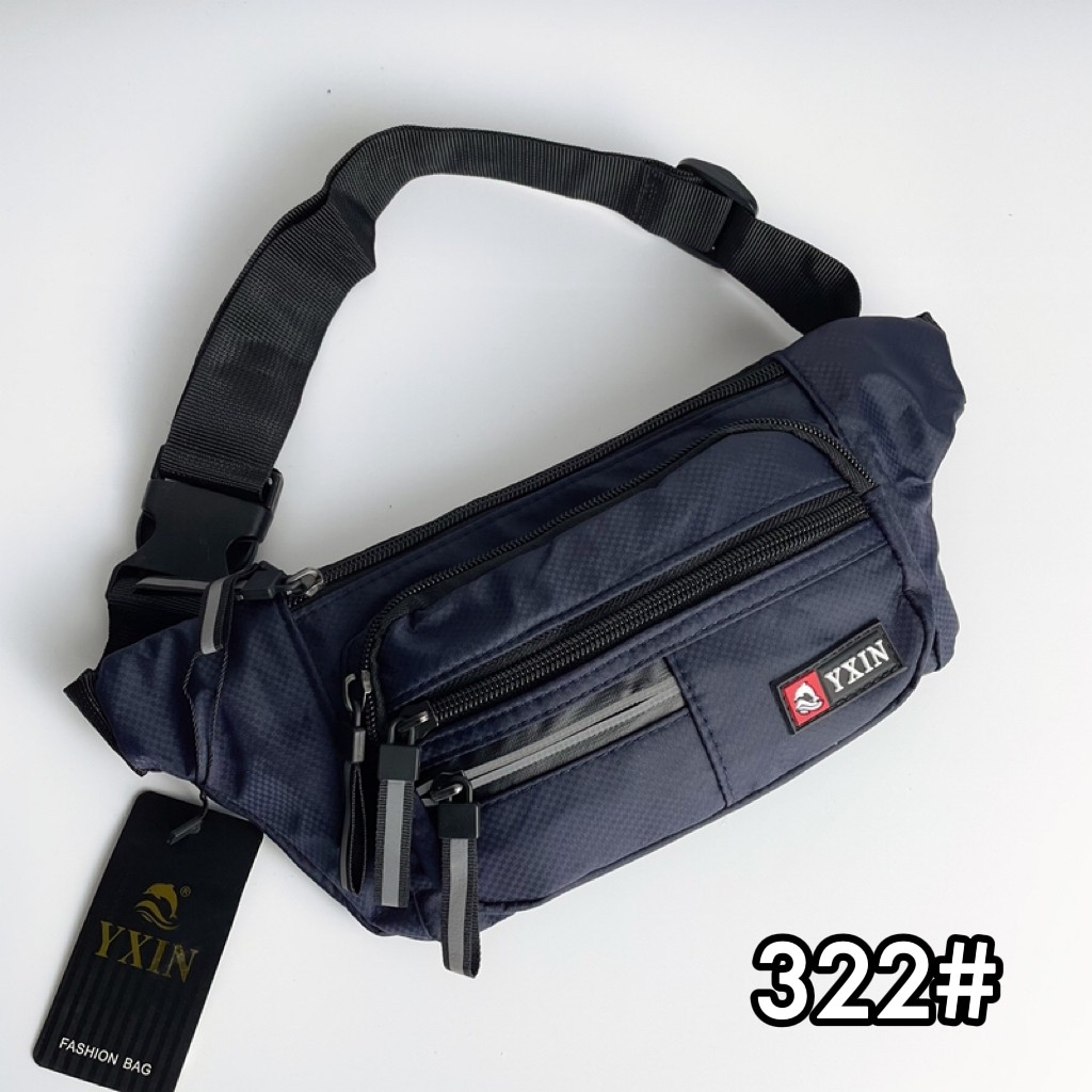 กระเป๋าคาดอก กระเป๋าคาดเอวผู้ชาย 322# 324# 326# YXIN Fashionสุดฮิต