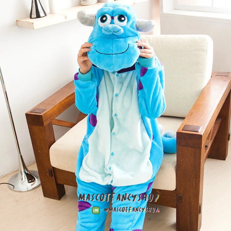 [มี COD] ชุดนอนมาสคอต ซัลลี่ (sully) / มอนสเตอร์ / เอเลี่ยน