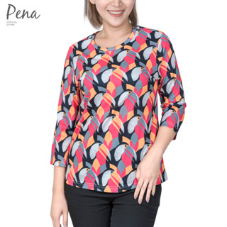 Pena house เสื้อยืดคอกลม แขนสามส่วน รุ่น PSTL062201