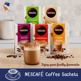 ‼️New‼️NESCAFÉ Sachets เนสกาแฟ 3 in 1 ชนิดซอง ง่ายๆ แค่เติมน้ำร้อน