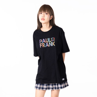 PAUL FRANK เสื้อยืด UNISEX TEES AURORA GRADENT TEXT