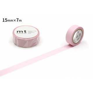 mt masking tape pastel rose (MT01P495) / เทปตกแต่งวาชิ สี pastel rose แบรนด์ mt masking tape ประเทศญี่ปุ่น