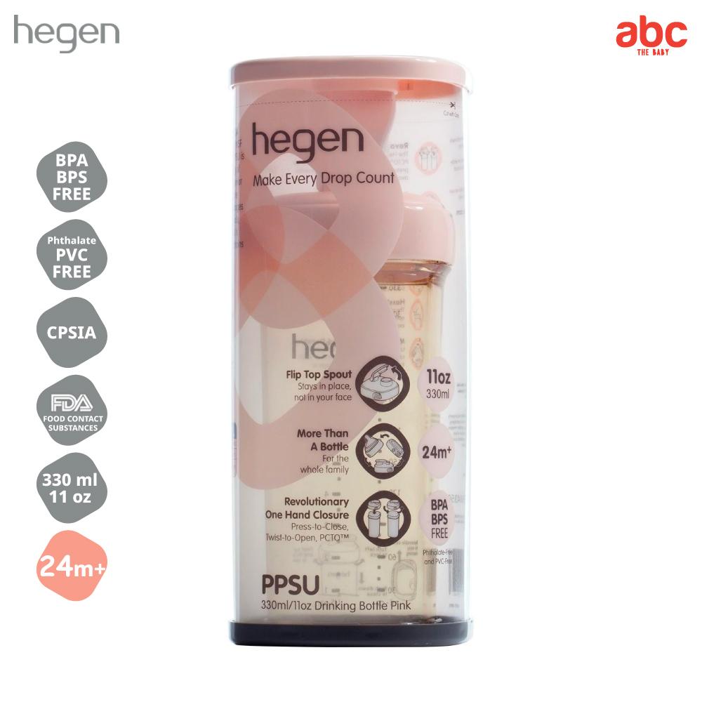 Hegen ขวดน้ำเด็ก พกพา PCTO™ 330ml/11oz Drinking Bottle PPSU รูปที่ 7