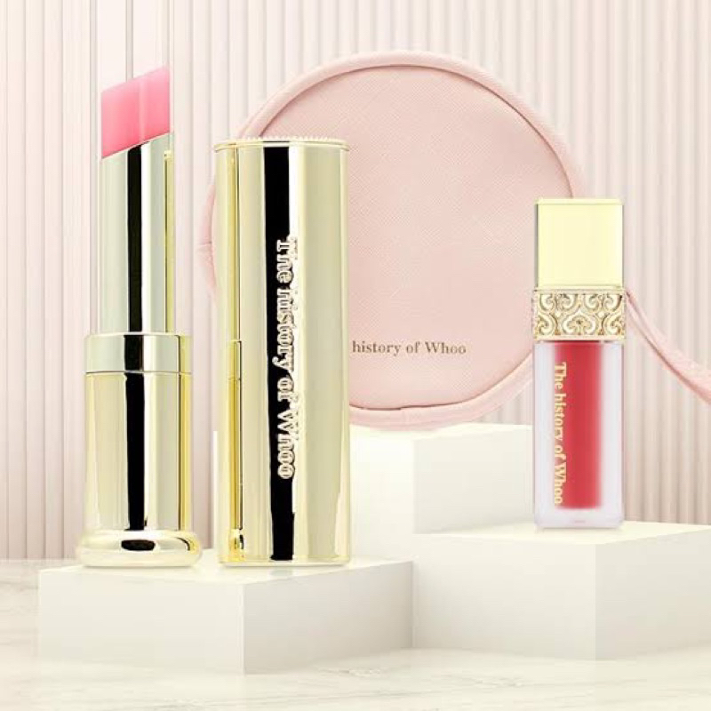 The History of Whoo GongJinHyang: Mi Glowing Lip Balm Special set