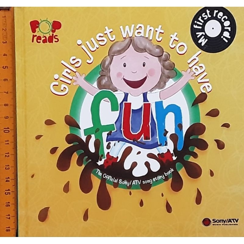 หนังสือนิทานปกแข็ง POP READS SONY SONG STORY BOOK "GIRLS