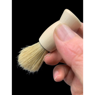 Travel Shaving Brush - With Waterproof Pouch