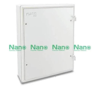 แผงไฟฟ้าพลาสติก (Switch board) 13*15 สีขาว Nano มือ 1 พร้อมส่ง