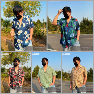 เสื้อเชิ้ตฮาวาย Hawaii italian Silk