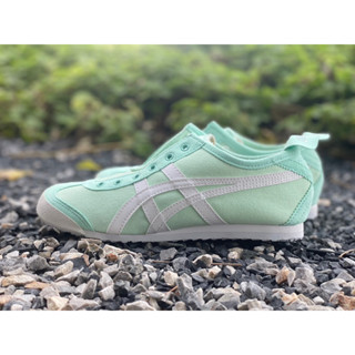 Onitsuka Tiger slipon mint tint/white แท้💯%