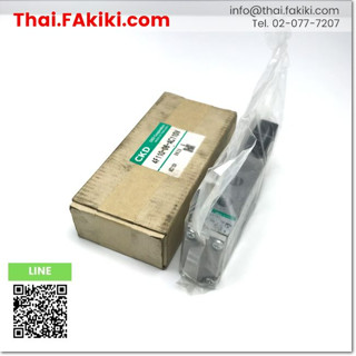 พร้อมส่ง,(A)Unused, 4F110-06-AC110V solenoid valve ,โซลินอยด์วาล์ว สเปค AC110V ,CKD (66-005-998)