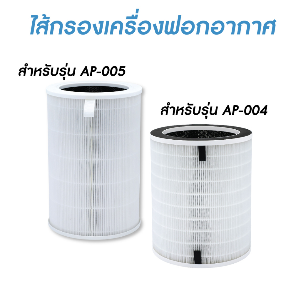 OXYGEN ไส้กรองเครื่องฟอก Air purifier filter(สำหรับเครื่องฟอกอากาศรุ่น AP-004, AP-005)