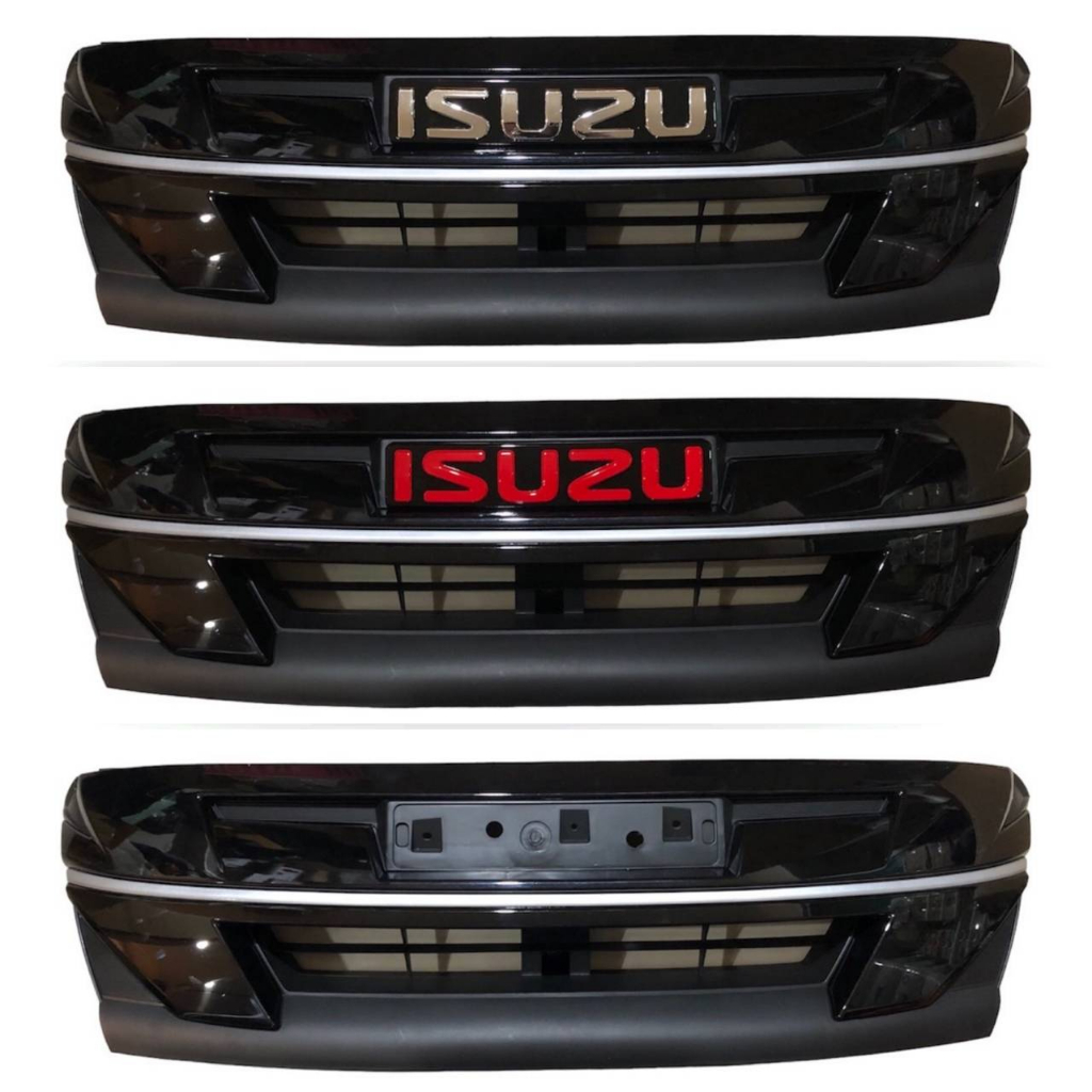 กระจัง​หน้า​ หน้า​กระจัง​ อิซูซุ ดีแม็ก​ สเทล สีดำ 1.9 บูลเพาเวอร์ isuzu d-max Stealth​ ปี2016 -​2019**ครบจบในร้านเดียว*