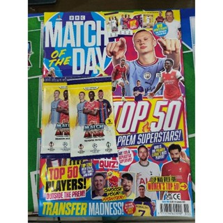 MATCH OF THE DAY MAGAZINE ฉบับที่ 669 แถมการ์ด Match Attax 2 ซอง