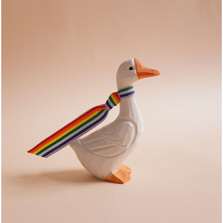 ตุ้กตาเป็ด รูปปั้นเป็ด เป็ดจัดสวน ของแต่งบ้าน ตกแต่งโต้ะทำงาน พร้อมส่งจาก กทม - รูปที่ 7