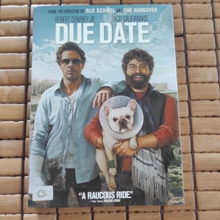 ดีวีดี ภาพยนตร์ Due Date