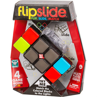 รูบิค Flipslide Game Flip Slide Match the Colors to Beat the Clock 4โหมด Music Light Variety Rubik Cube ใหม่+แท้100%