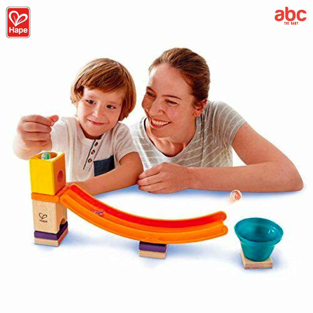 Hape Mainan Kayu Marble Run Mega Skatepark Mainan Edukasi Anak 4 Tahun ke Atas gambar 3