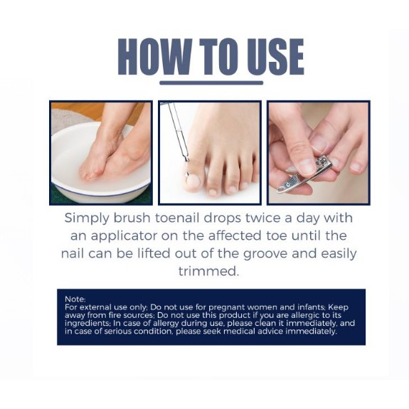 น้ำมันฆ่าเชื้อราที่เล็บลดปวดบวมอักเสบ Removal paronychia oil - รูปที่ 3