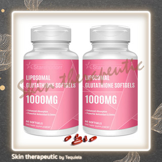 พร้อมส่ง**  [แท้นำเข้าจาก USA]  Liposomal Glutathione Softgels 1400MG, 60 Softgels กลูต้าผิวกระจ่างใส