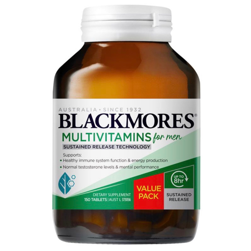 Blackmores Multivitamin for Men 150 Tablets Exclusive