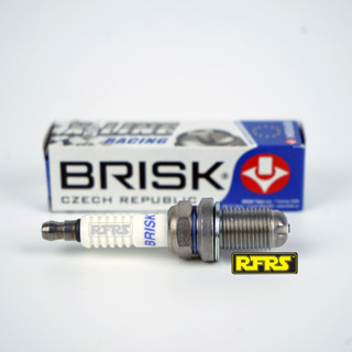 หัวเทียน BRISK X-Line 4 เขี้ยว แกนเงิน TOYOTA Corolla TOYOTA Estima 4WD Spark Plug (6X51ROD) รองรับทุกน้ำมัน Made in EU