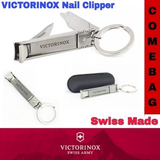 กรรไกรตัดเล็บพร้อมห่วงสำหรับพวงกุญแจVictorinox nailclipper ของแท้ SWISS MADE