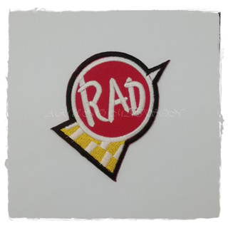 Get Rad ตัวรีดติดเสื้อ อาร์มรีด อาร์มปัก ตกแต่งเสื้อผ้า แจ๊คเก็ตยีนส์ Hipster Embroidered Iron On Sew on