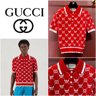 เสื้อโปโล ADIDAS X GUCCI GG TREFOIL POLO SHIRT