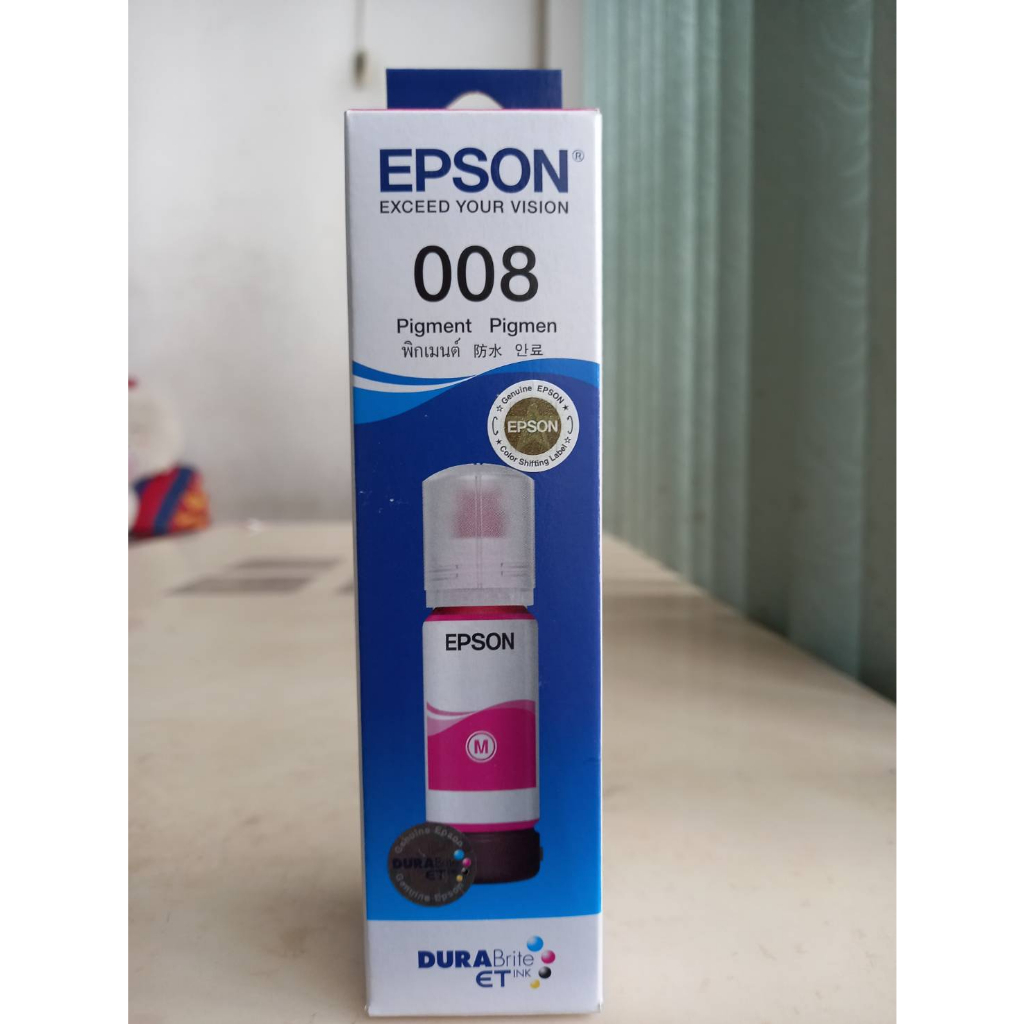 EPSON  T06G300  008 MAGENTRA  PIGMENT,INK BOTTLE  70ML/L15150/L15160, INK BOTTLE  รองรับการพิมพ์ได้ส