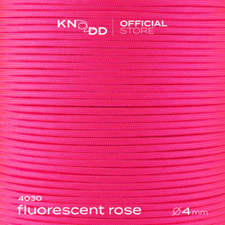 KNODD พาราคอร์ดไนลอน นำเข้าจากอเมริกา สี No.4030: Fluorescent Rose ขนาด 4มม