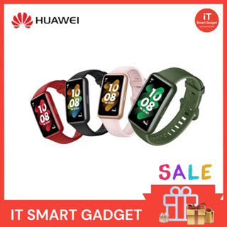 ใหม่ Huawei Band7 Ultra-thin Design Automatic SpO2 Long Battery Life