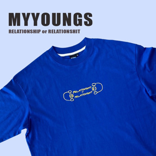 เสื้อยืดโอเวอร์ไซส์ Myyoungs - 𝗥𝗲𝗹𝗮𝘁𝗶𝗼𝗻𝘀𝗵𝗶𝗽