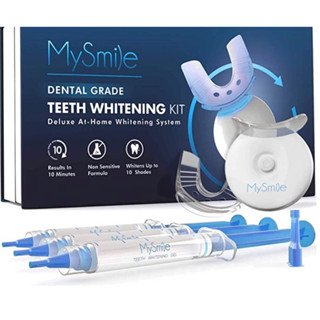 ชุดฟอกสีฟัน MySmile พร้อมไฟ LED, 10 นาที