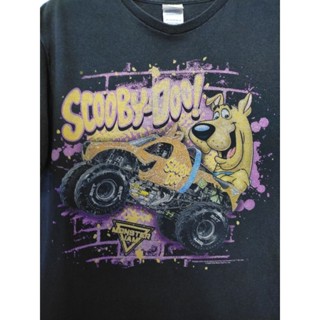 เสื้อยืด มือสอง ลายการ์ตูน Scoopy Doo อก 40 ยาว 27