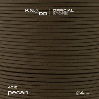 KNODD พาราคอร์ดไนลอน นำเข้าจากอเมริกา สี No.4012: Pecan ขนาด 4มม