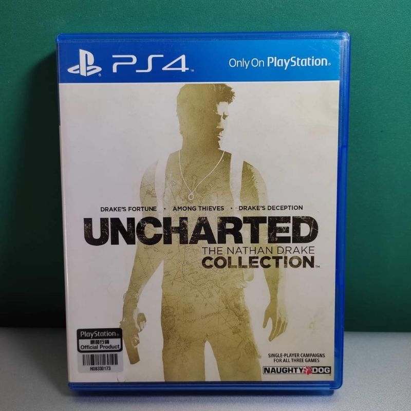PS4 แผ่นเกมส์ Uncharted มือสอง พร้อมส่ง