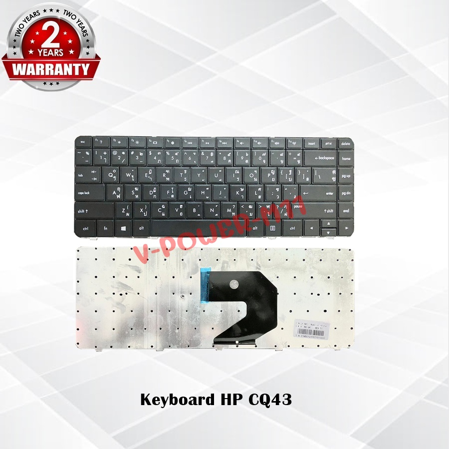 Keyboard HP CQ43 / คีย์บอร์ด เอชพี รุ่น CQ45-7000 G4-1000 G6 430 431 435 436 CQ57 CQ58 HP1000 / TH-E