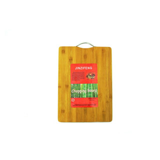 Bamboo cutting board เขียงไม้ไผ่ หูจับเหล็ก 30x40x2 cm S190226