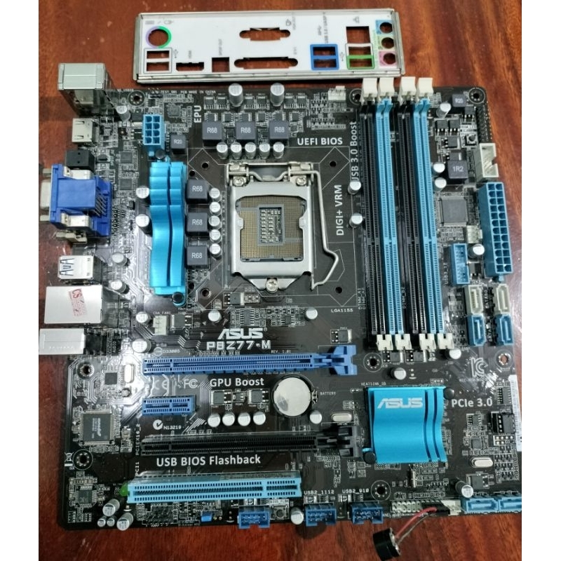 ขายบอร์ด1155 asus P8Z77-M มือสอง