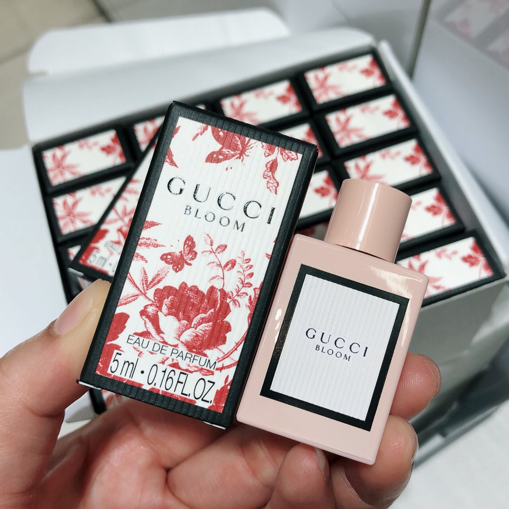 [SKU5100043] GUCCI Bloom EDP ขนาดทดลอง 5 ml น้ำหอมกุชชี่บลูม gucci bloom น้ำหอมผู้หญิง น้ำหอมแท้ พร้